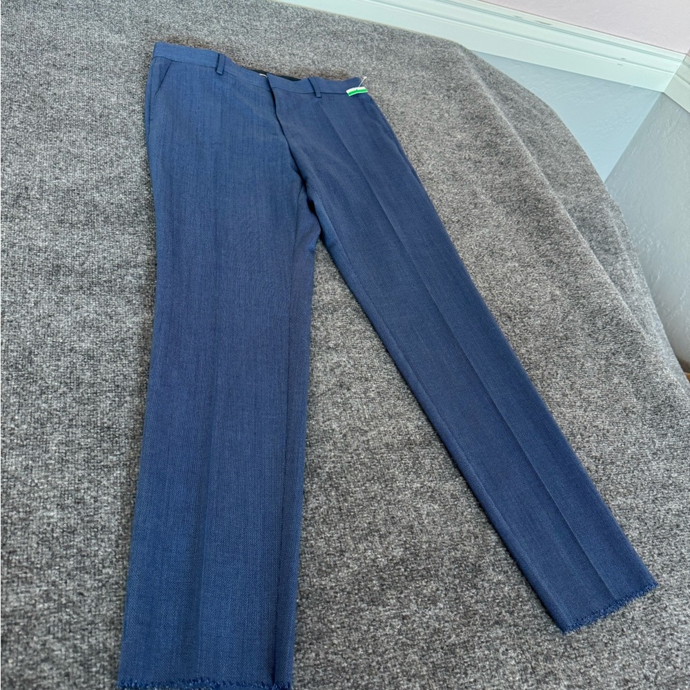 Boss Men's Blue Dress Pants - Picture 4 of 16